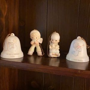Precious Moments Christmas Ornament Bundle